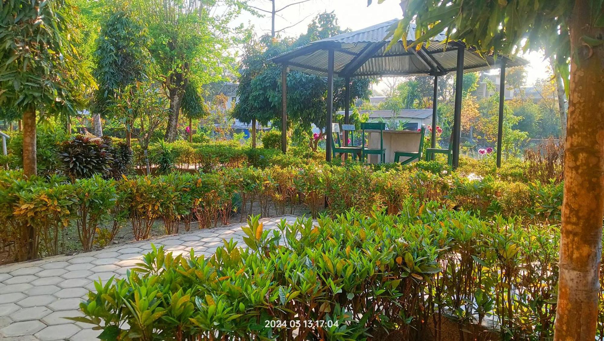 Hotel Butterfly - Peaceful Garden For Nature Lovers Sauraha Esterno foto