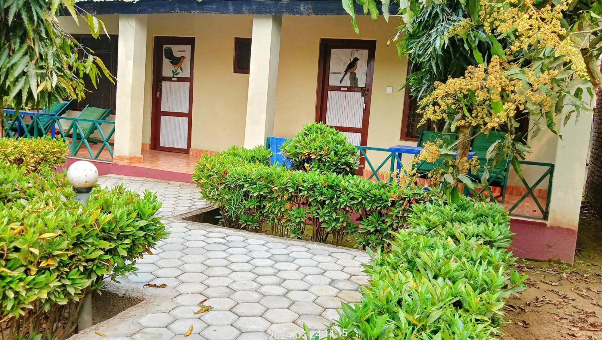 Hotel Butterfly - Peaceful Garden For Nature Lovers Sauraha Esterno foto