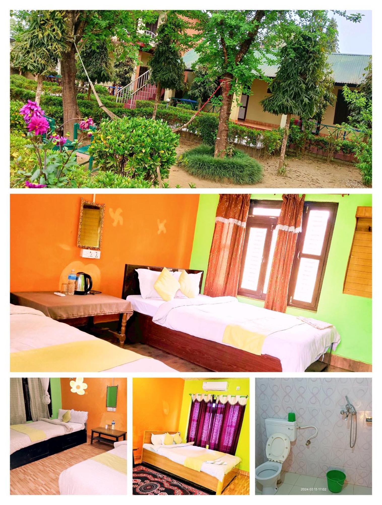 Hotel Butterfly - Peaceful Garden For Nature Lovers Sauraha Esterno foto