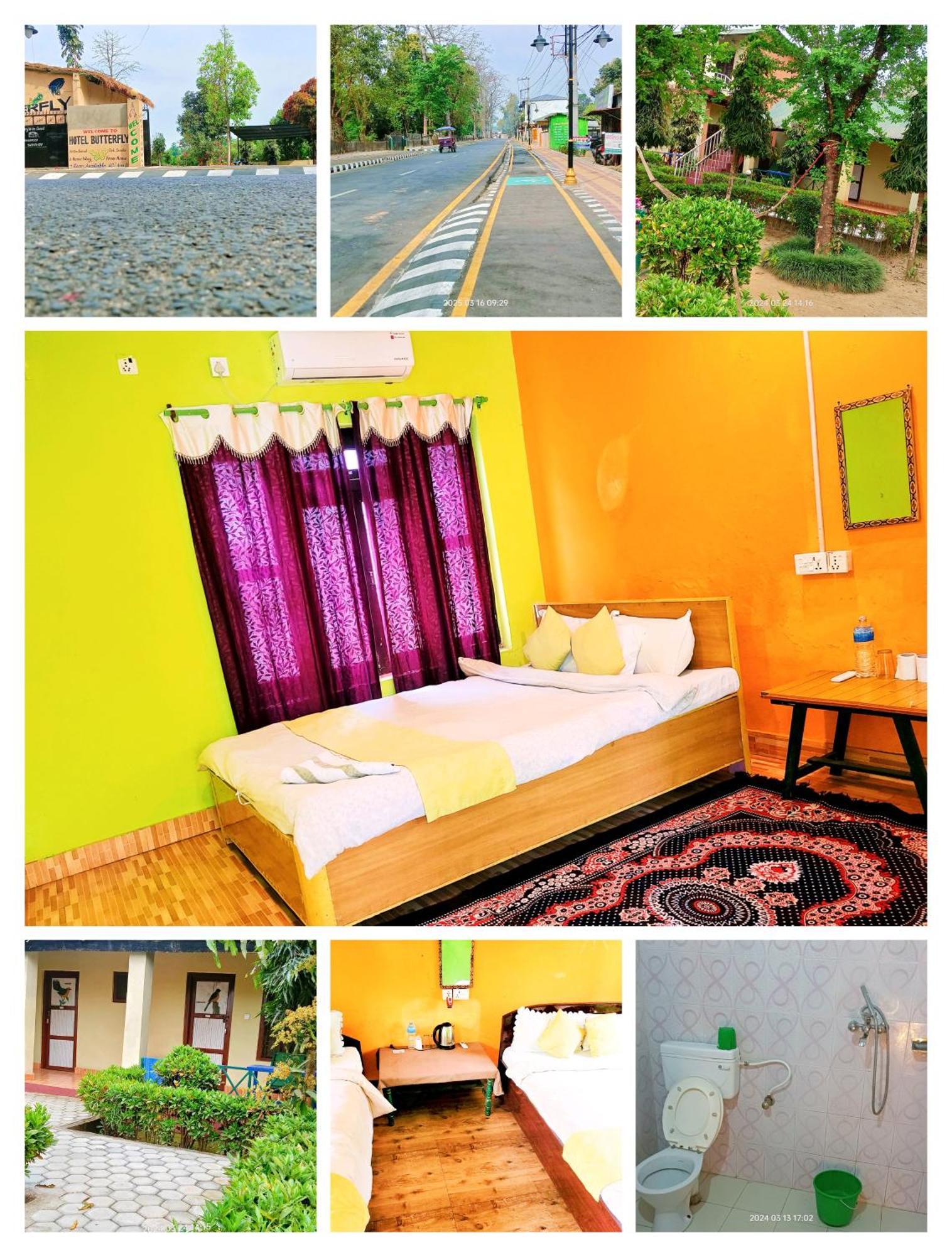 Hotel Butterfly - Peaceful Garden For Nature Lovers Sauraha Esterno foto